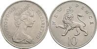 Großbritannien 10 New Pence Queen Elizabeth II. -