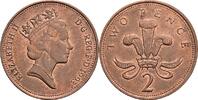 Großbritannien 2 Pence Queen Elizabeth II. -