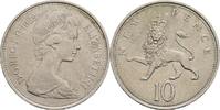 Großbritannien 10 New Pence Queen Elizabeth II. -