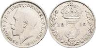 Großbritannien 3 Pence George V. 1910-1936 -