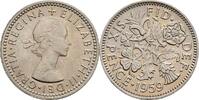 Großbritannien 6 Pence Queen Elizabeth II. -