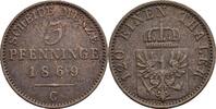 Preussen 3 Pfennige -