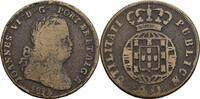 Portugal, Johann VI. 1816-1826 40 Reis -