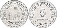 Indonesien 5 Rupiah 1979 vz 2,50 EUR  plus 10,00 EUR verzending