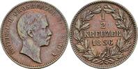 Baden, Friedrich I. 1856-1907 1/2 Kreuzer -