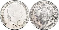 Österreich, Ferdinand I. 1835-1848 20 Kreuzer 1844 A, Wien vz 25,00 EUR  plus 10,00 EUR verzending