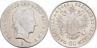 Österreich, Ferdinand I. 1835-1848 20 Kreuzer 1841 E, Karlsburg ss/ss+ 25,00 EUR  plus 10,00 EUR verzending
