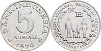 Indonesien 5 Rupiah 1974 ss+ 2,50 EUR  plus 10,00 EUR verzending