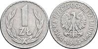 Polen 1 Zloty 1965 VF