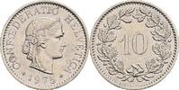 Schweiz 10 Rappen 1975 ss/vz 2,50 EUR  plus 10,00 EUR verzending