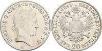 Österreich, Ferdinand I. 1835-1848 20 Kreuzer 1841 A, Wien ss/vz 20,00 EUR  plus 10,00 EUR verzending