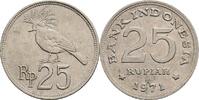 Indonesien 25 Rupiah 1971 ss 2,50 EUR  plus 10,00 EUR verzending