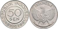 Indonesien 50 Sen 1961 ss 2,50 EUR  plus 10,00 EUR verzending