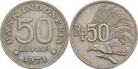 Indonesien 50 Rupiah 1971 ss 2,50 EUR  plus 10,00 EUR verzending