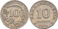 Indonesien 10 Rupiah 1971 ss 2,50 EUR  plus 10,00 EUR verzending