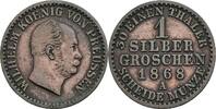 Preussen, Wilhelm I. 1861-1888 1 Silbergroschen -