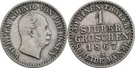 Preussen, Wilhelm I. 1861-1888 1 Silbergroschen -