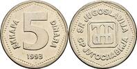 Jugoslawien 5 Dinara -