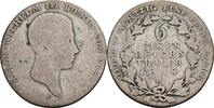 Preußen, Friedrich Wilhelm III. 1797-1840 1/6 Taler -