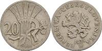 Tschechoslowakische Republik 20 Haleru -