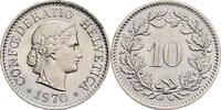 Schweiz 10 Rappen 1970 vz, Kratzer 2,50 EUR  plus 10,00 EUR verzending