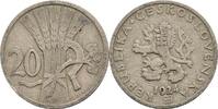 Tschechoslowakische Republik 20 Haleru -