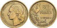 20 Francs 1950 B Frankreich  ss
