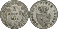 Hessen-Darmstadt, Großherzog Ludwig II. 1830-1848 3 Kreuzer -