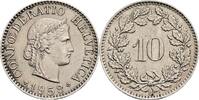 Schweiz 10 Rappen 1958 ss/vz 2,50 EUR  plus 10,00 EUR verzending