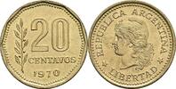 Argentinien 20 Centavos 1970 vz 2,50 EUR  plus 10,00 EUR verzending