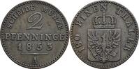 Preussen, Friedrich Wilhelm IV. 1840-1861 2 Pfennige -
