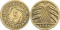 Deutsches Reich 5 Rentenpfennig -