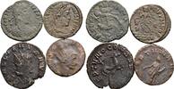 ROM Lot 4 Stück spätrömische Bronzemünzen -