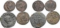 ROM Lot 4 Stück spätrömische Bronzemünzen -