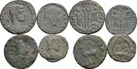 ROM Lot 4 Stück spätrömische Bronzemünzen -