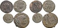 ROM Lot 4 Stück spätrömische Bronzemünzen -