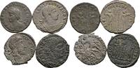 ROM Lot 4 Stück spätrömische Bronzemünzen -