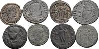 ROM Lot 4 Stück spätrömische Bronzemünzen -