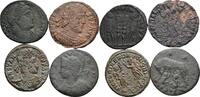 ROM Lot 4 Stück spätrömische Bronzemünzen -