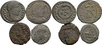 ROM Lot 4 Stück spätrömische Bronzemünzen -