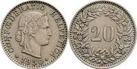 Schweiz 20 Rappen 1950 B ss 2,50 EUR  plus 10,00 EUR verzending