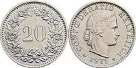 Schweiz 20 Rappen 1971 vz 2,50 EUR  plus 10,00 EUR verzending