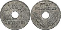 Frankreich Etat Francais Vingt Centimes -