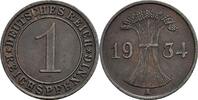 Deutsches Reich 1 Reichspfennig -