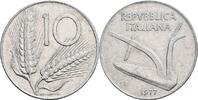 Italien 10 Lire 1977 ss 2,50 EUR  plus 10,00 EUR verzending