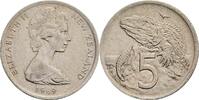 Neuseeland 5 Cents Queen Elizabeth II. -
