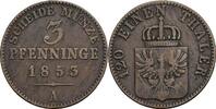 Preussen 3 Pfennige Friedrich Wilhelm IV. (1840-1861) -