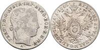 Kaisertum Österreich 3 Kreuzer 1845 A, Wien ss-/ss 13,00 EUR  plus 10,00 EUR verzending