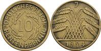 Deutsches Reich 10 Rentenpfennig -