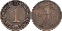 Deutsches Reich 1 Reichspfennig -